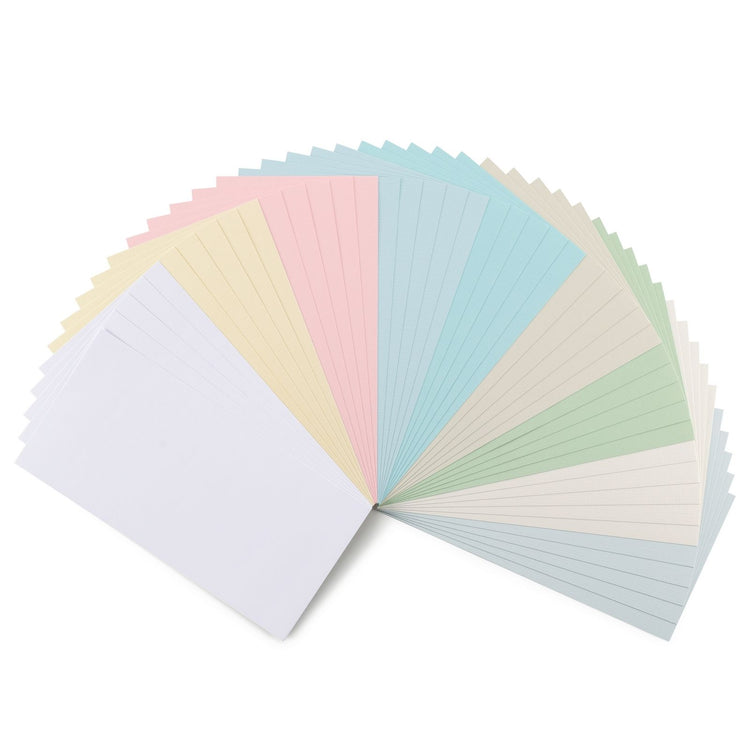 Florenz • Leinenkarton 250g 13,5x27cm Pastell 45x
