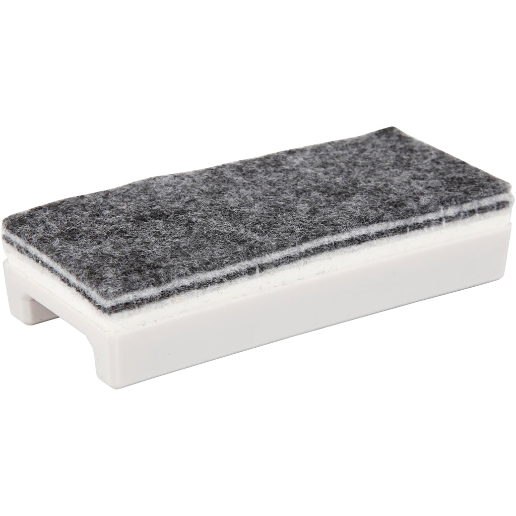Whiteboard-Radierer, L: 14 cm, B: 6 cm, 1 Stück