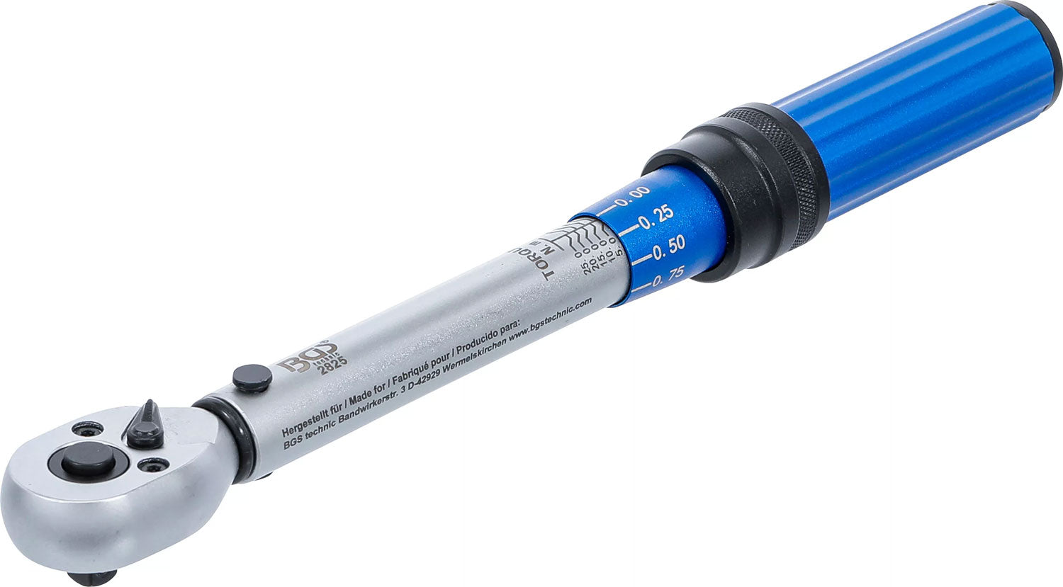 BGS Technic Drehmomentschlüssel 1 4 5-25 Nm