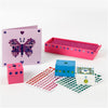 Creativ Company Mosaikaufkleber, D 8-14 mm, Blatt 11x16,5 cm, verschiedene Farben, 10 Blatt 1 Box