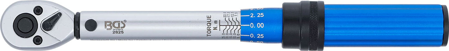 BGS Technic Drehmomentschlüssel 1 4 5-25 Nm