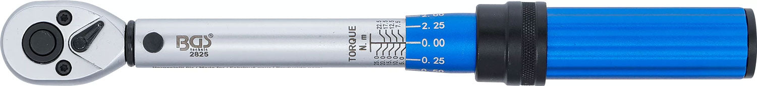 BGS Technic Drehmomentschlüssel 1 4 5-25 Nm