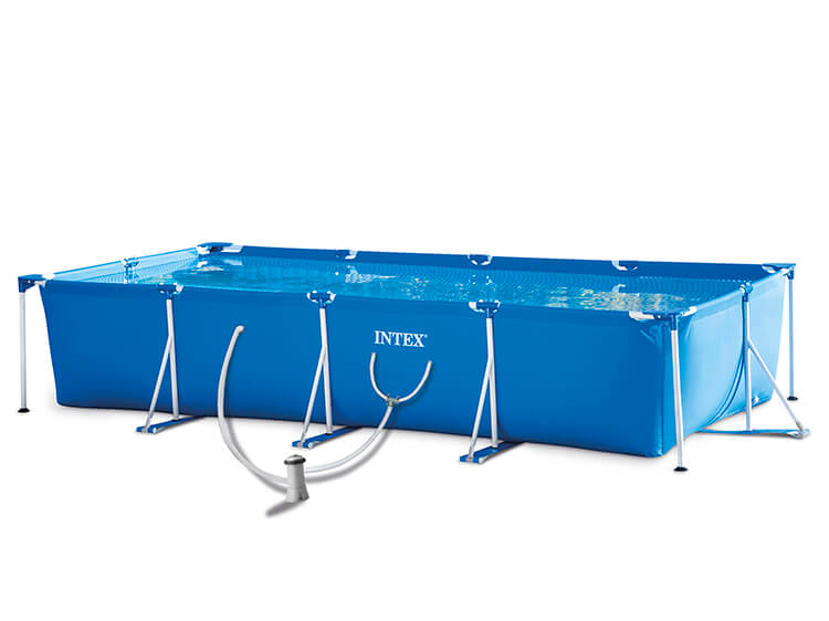 Intex-Schwimmbecken 450 x 220 x 84 mit Filterpumpe