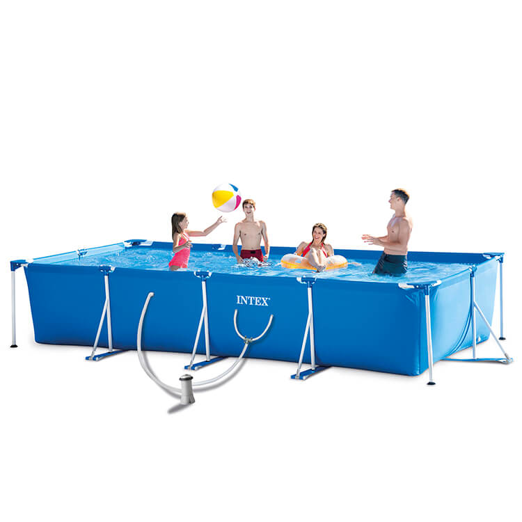 Intex-Schwimmbecken 450 x 220 x 84 mit Filterpumpe