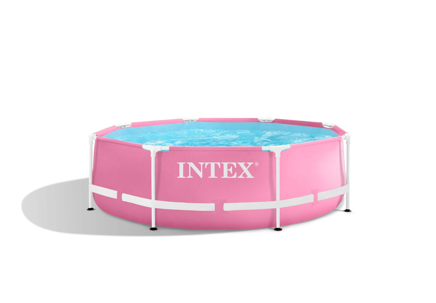 Intex Pink Metallrahmen Pool 244 x 76 cm