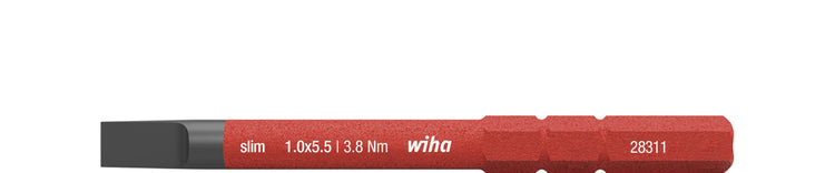 Wiha Wendemesser | Schlitz 5,5 x 75 mm | vde isoliert | 1 Stück - 34581 34581