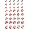 Creativ Company Strasstones Pink 6-8-10mm, 40..
