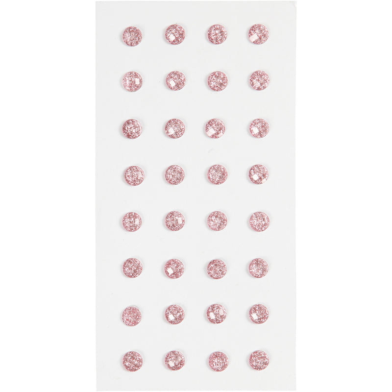 Kreativfirma Straßstones Light Red, 32st.