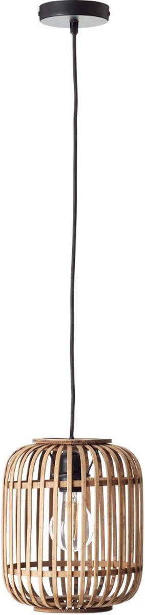 Brilliant Woodrow – Hängelampe – E27 max. 1 x 40 W – hellbraun