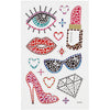 Creativ Company Diamantaufkleber, bereit für die Party, Blatt 10x16 cm, 1 Blatt