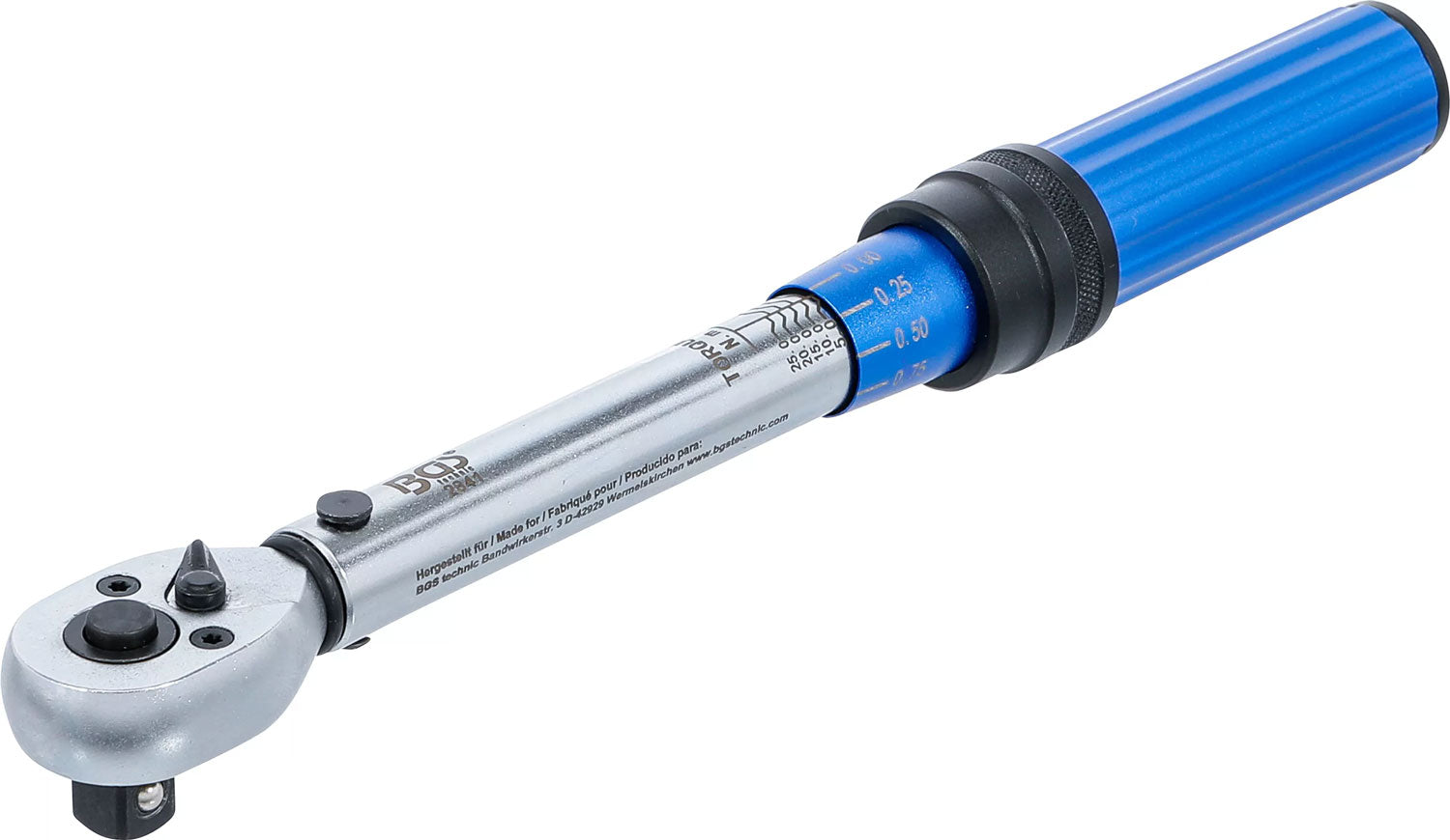 BGS Technic Drehmomentschlüssel 3 8 5-25 Nm