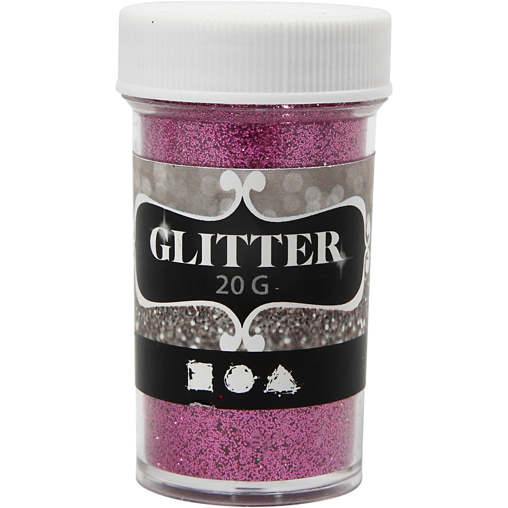 Creativ Company Glitzer, rosa, 20 gr 1 Box
