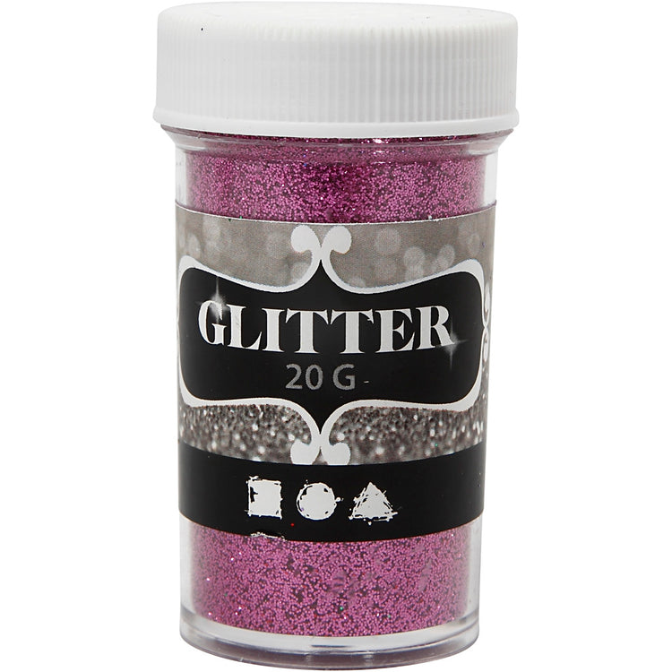 Creativ Company Glitzer, rosa, 20 gr 1 Box
