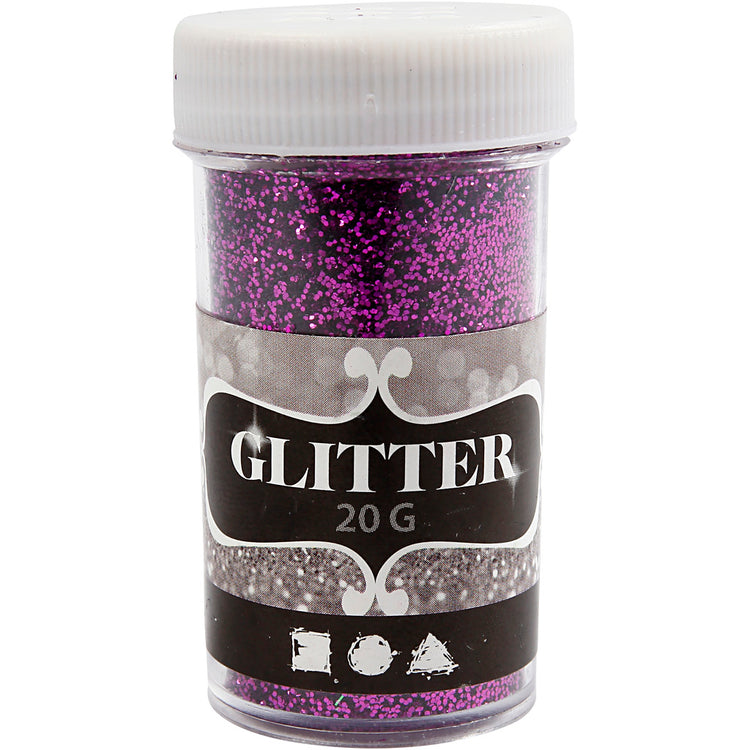 Creativ Company Glitzer, Lila, 20 gr 1 Box