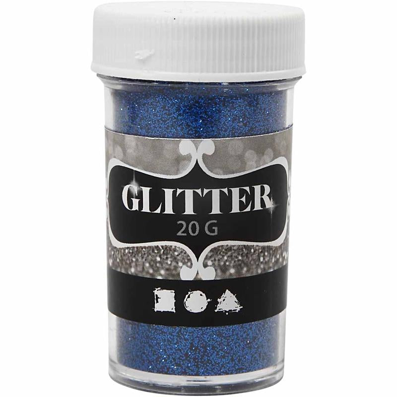 Creativ Company Glitzer, blau, 20 gr 1 Box