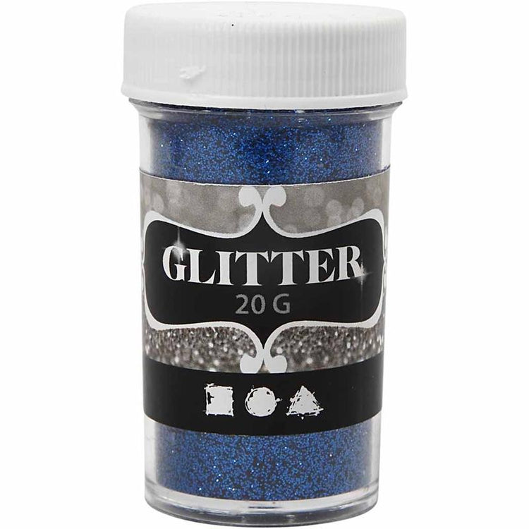 Creativ Company Glitzer, blau, 20 gr 1 Box