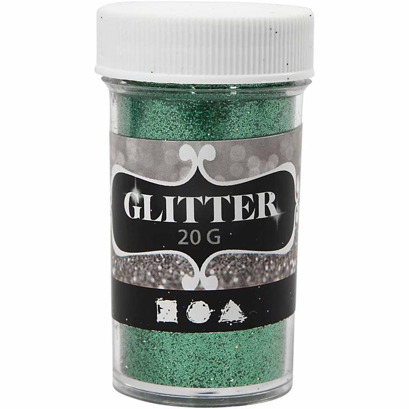 Creativ Company Glitzer, grün, 20 gr 1 Box