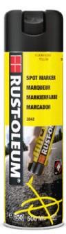 Rost-Oleum-Sprühdose, fluorgelbe Markierungsfarbe, 500 ml