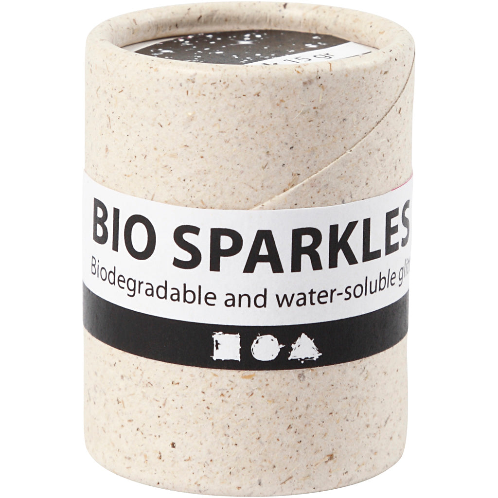 Kreativfirma Bio Glitter Black, 10gr