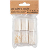 Creativ Company Bio Sparkles Pailletten, Silber, Weiß, 6x7 ml 1 Box