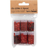 Creativ Company Bio Sparkles Pailletten, rot, 6x7 ml 1 Box