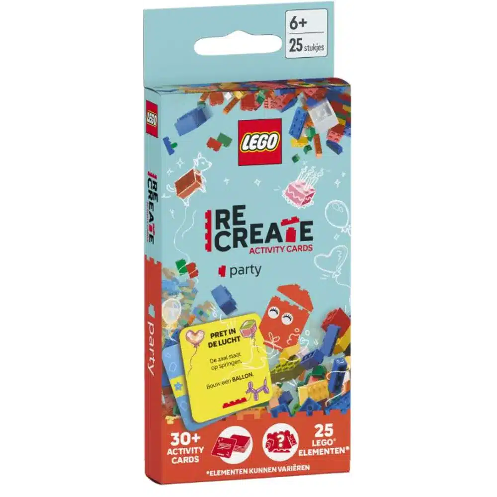 Lego Create It Aktivitätskarten-Party