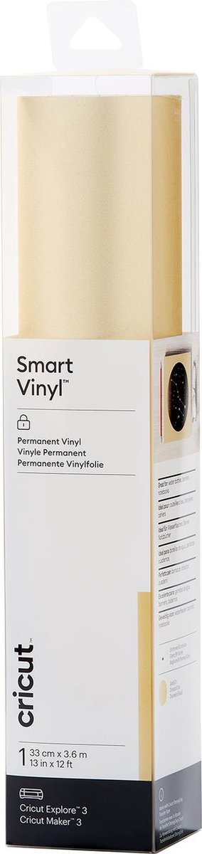 Cricut Smart Vinyl™ permanenter Folienglanzeffekt, Gold