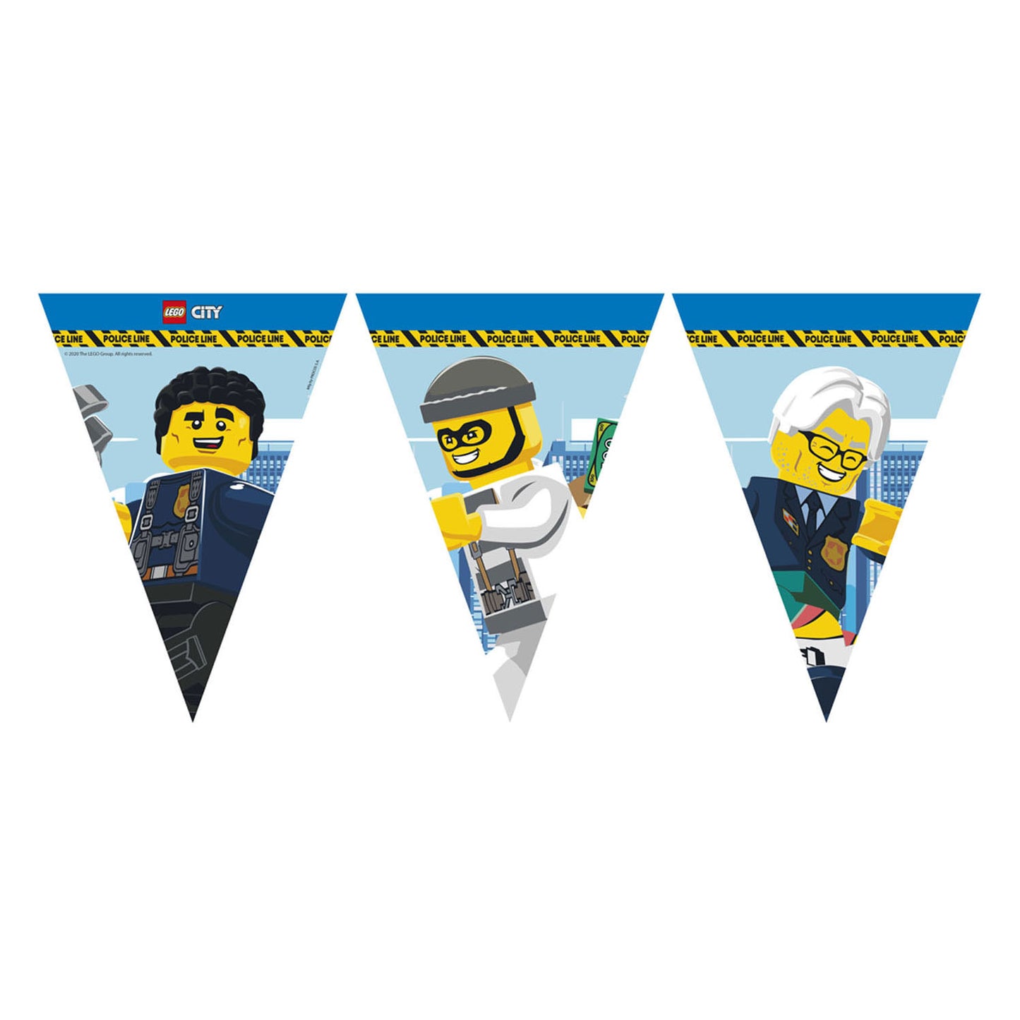 Papierflagge FSC LEGO CITY, 3MTR.