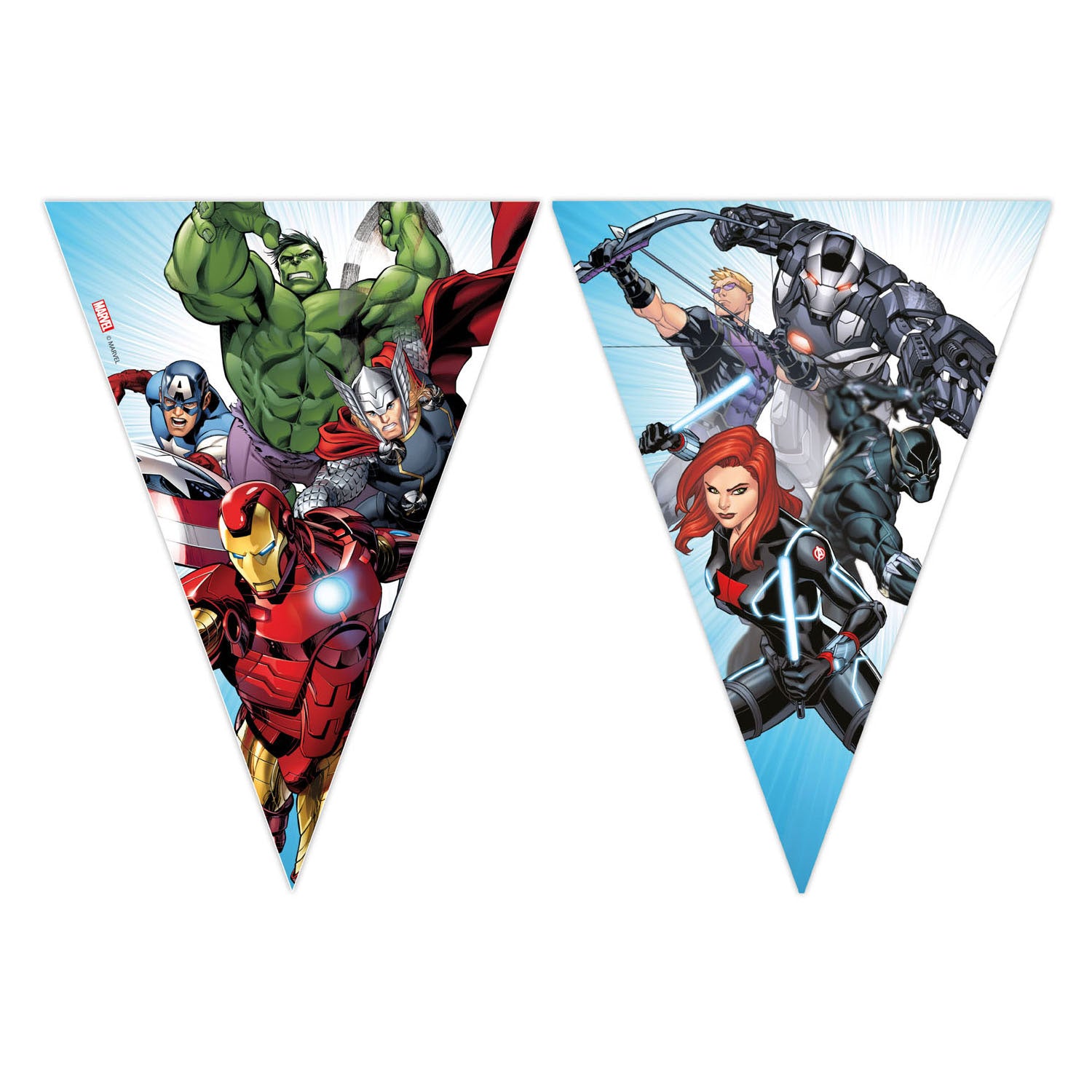 Papierflag -Linie FSC Avengers Infinity Stones, 3MTR.