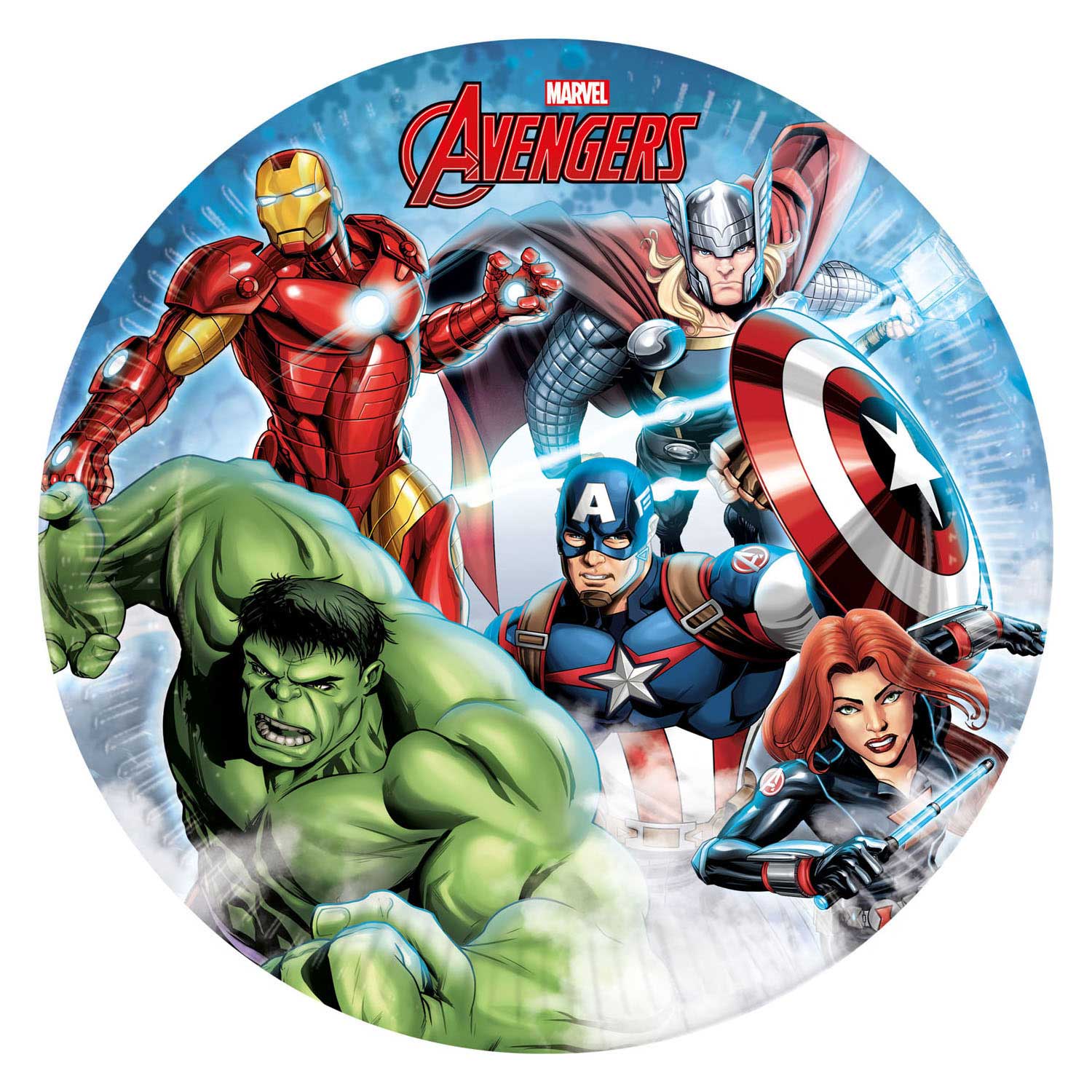 Pappteller FSC Avengers Infinity Stones, 8.