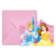 Einladungen und Umschläge FSC Disney Prinse Live Your Story, 6st.