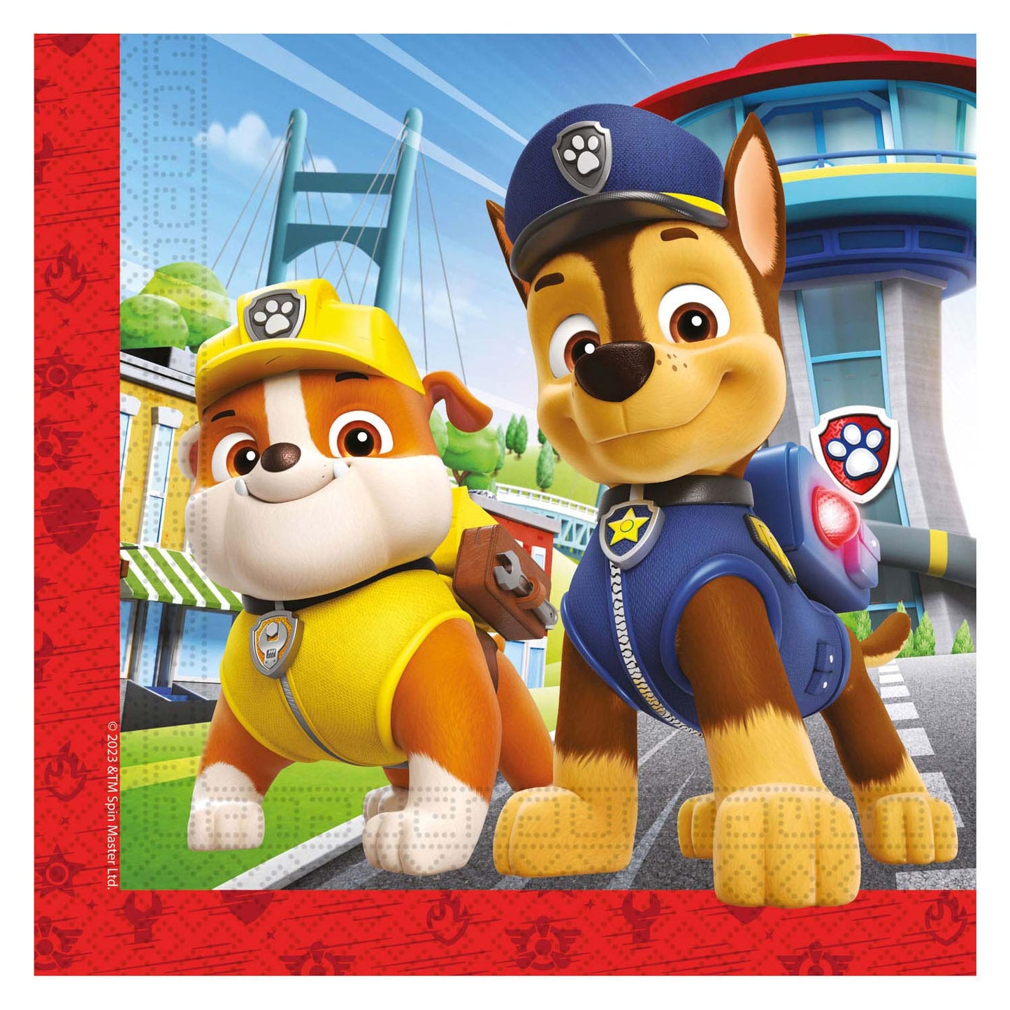 Papier Servietten FSC Paw Patrol Rescue Heroes, 20st.