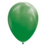 Globosballons dunkelgrün 30 cm, 10st. - afbeelding 1
