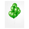 Globos Balloons Lime Green, 30 cm, 10st.