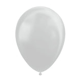 Globos Balloons Metallic Silver 30 cm, 10st. - afbeelding 1