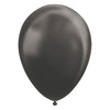 Globos Balloons Metallic Black 30 cm, 10st.