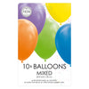 Globosballons mischen Farben 30 cm, 10st.