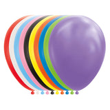 Globosballons mischen Farben 30 cm, 10st. - afbeelding 3