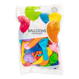 Globosballons gemischte Farben 13 cm, 100.. - afbeelding 2