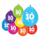 Ballons 2-seitige gedruckte Abbildung 10, 8st.