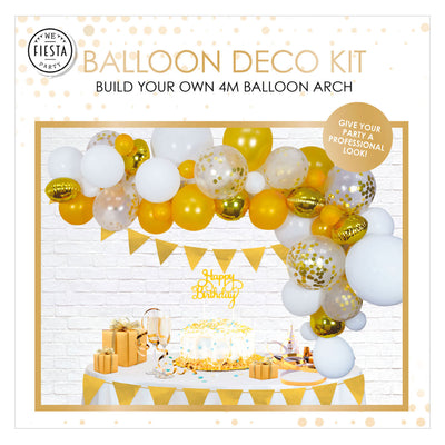 Luftballons Bug Set Gold