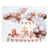 Luftballons Boog Set Roségold