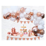 Luftballons Boog Set Roségold - afbeelding 3