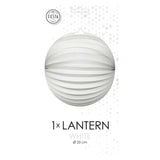 Globos Paper Lantern um Weiß, 25 cm - afbeelding 2