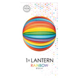 Globos Paper Lantern um Regenbogen, 25 cm - afbeelding 2