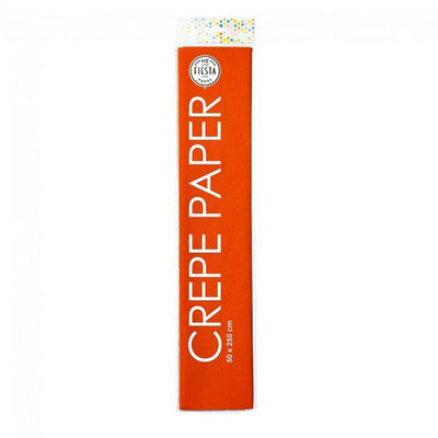 Globos Crepe Paper Oranje, 50x250 cm