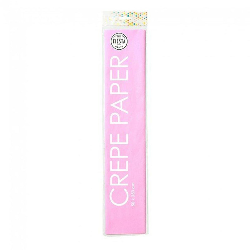 Globos Crepe Paper Baby Pink, 50x250 cm