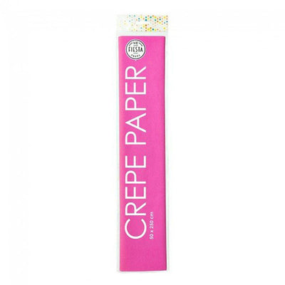 Globos Crepe Paper Hard Pink, 50x250 cm