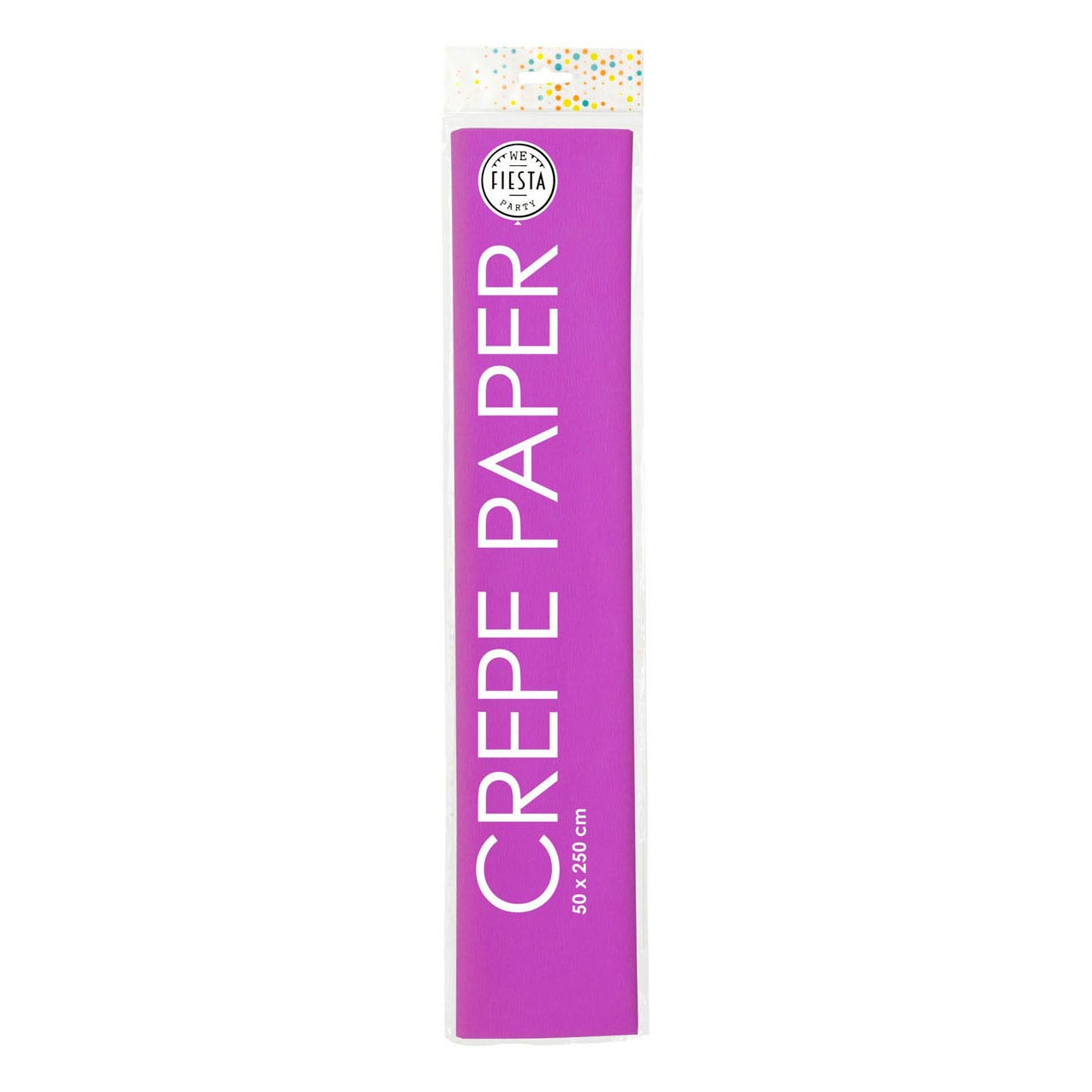 Globos Crepe Paper Violet, 50x250 cm