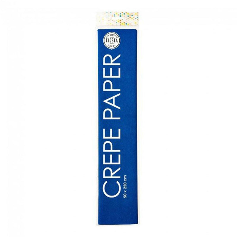 Globos Crepe Pappier Marines Blue, 50x250 cm
